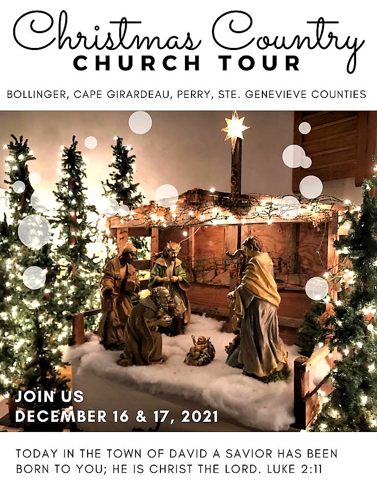 The season’s spectacular Christmas Country Church Tour is here! Sun